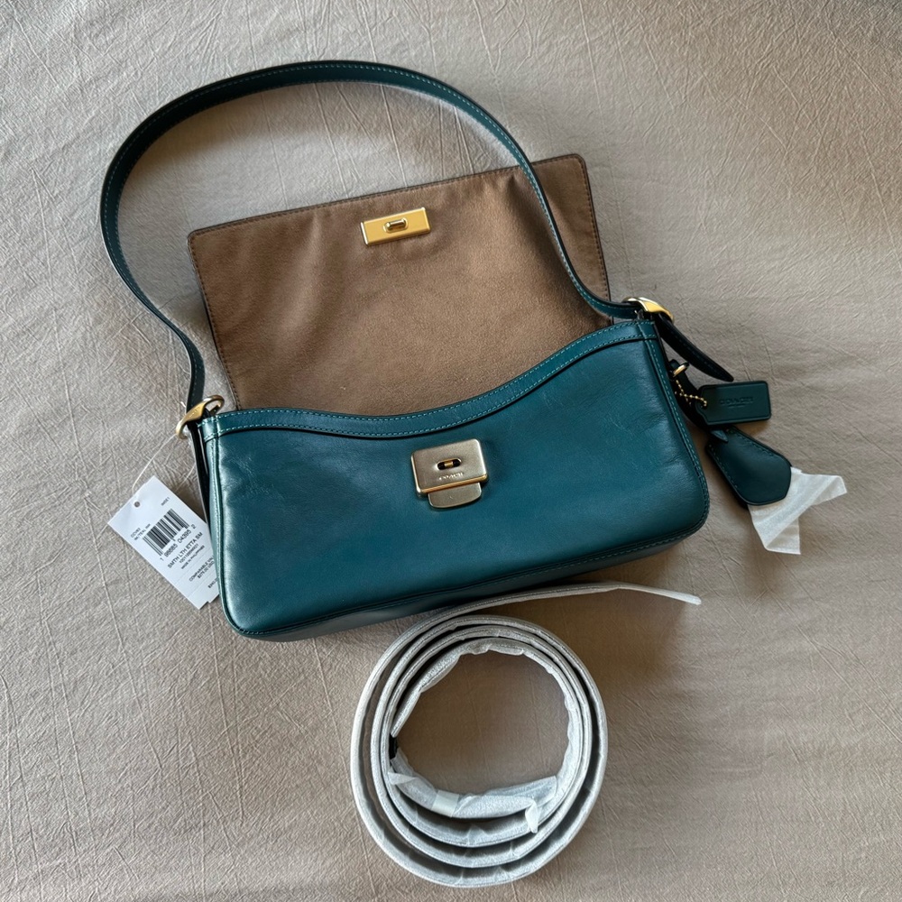 Coach Outlet Etta Small Flap Shoulder Bag - Picture 2 of 7